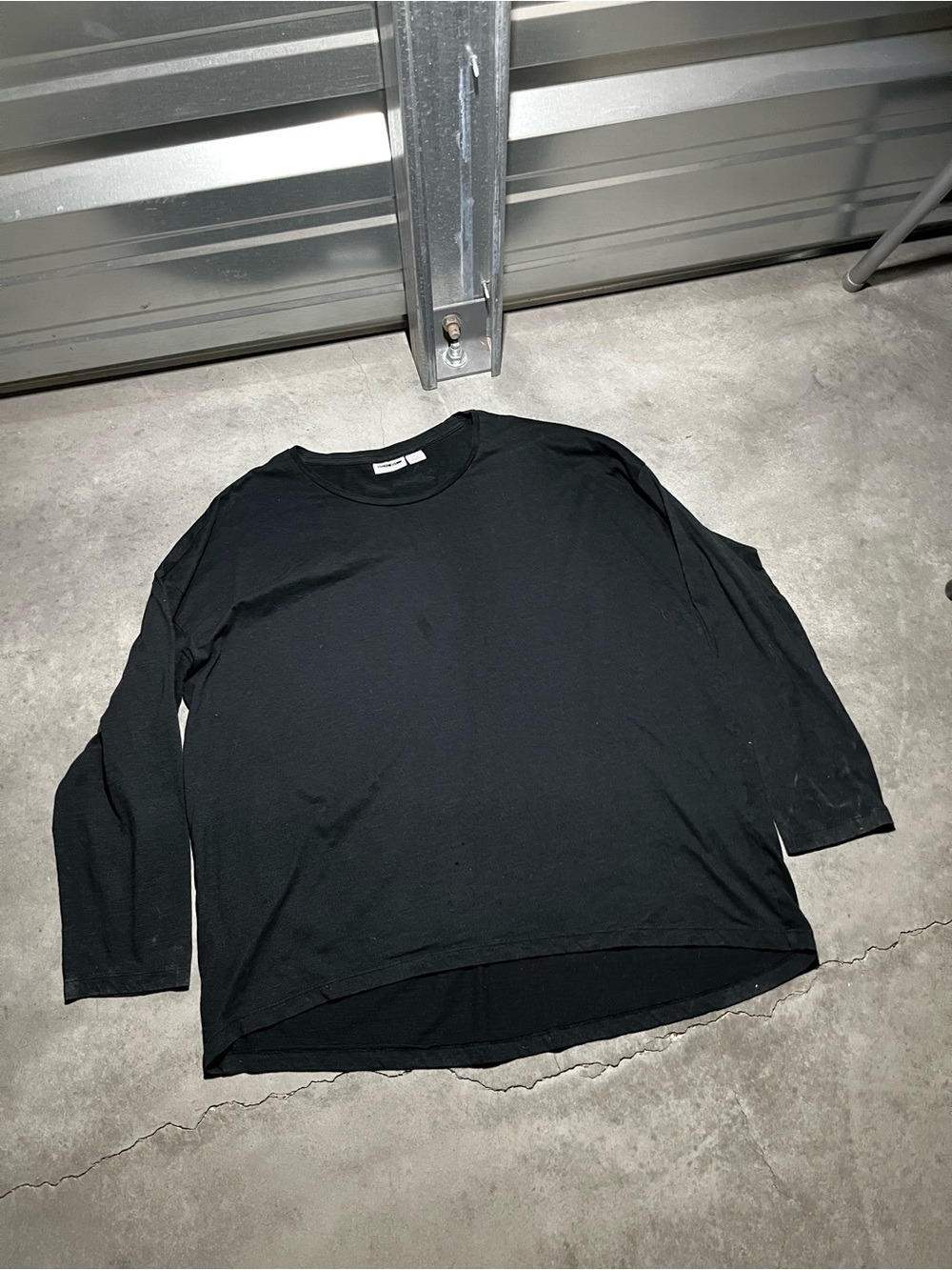 Noisy May Black Short Sleeve Crew Tee